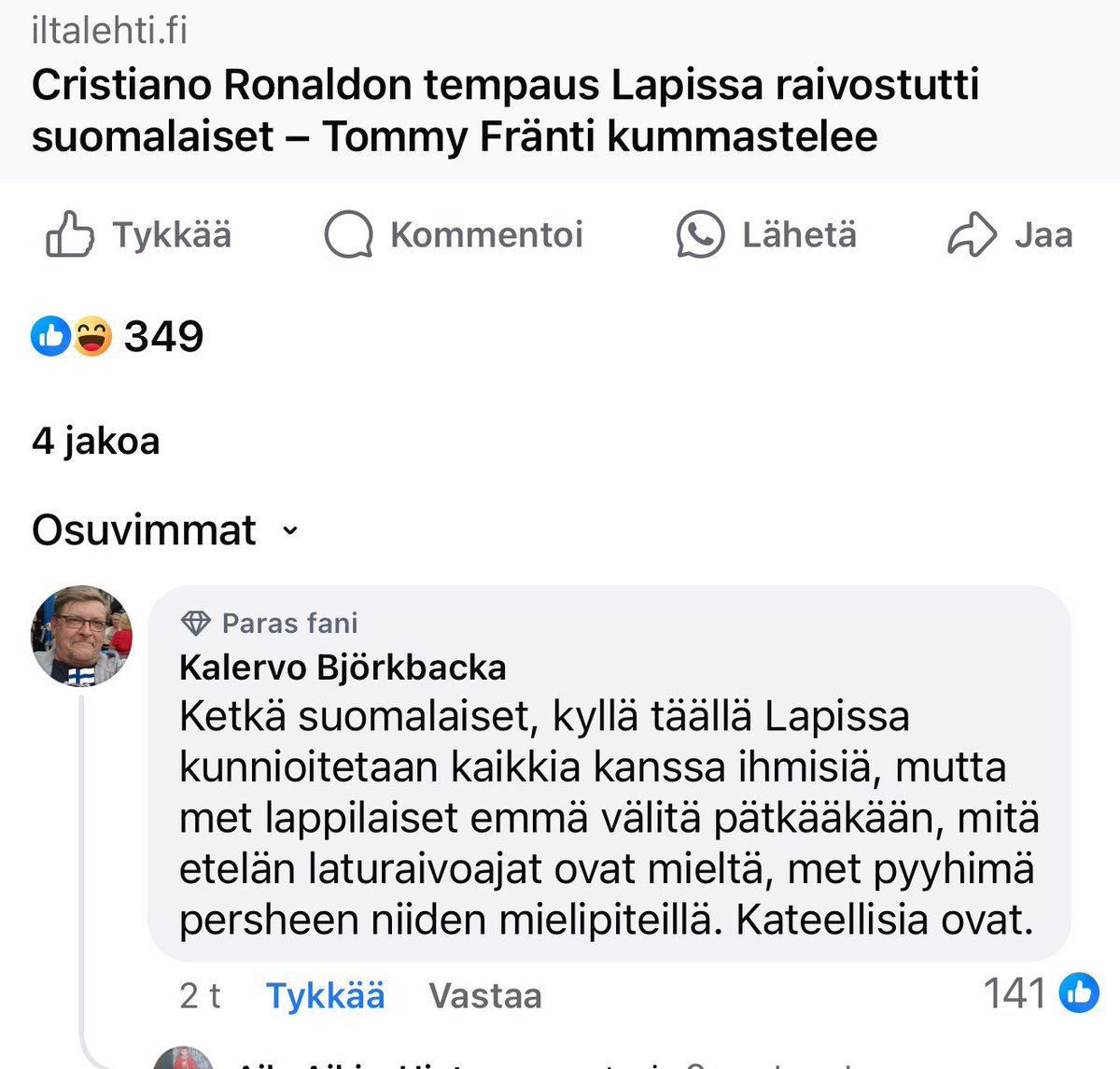 Siinä <a href="/iltasanomat/">Ilta-Sanomat</a> laturaivoon ainoa oikea vastaus.
Suomalaisten laturaivo=toimittaja oli kuullut jostakin.
#solepokamikhänlaturaivo
