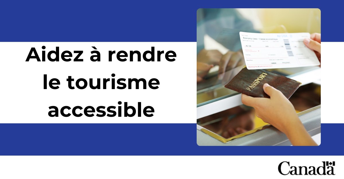 Aidez à rendre les expériences touristiques plus accessibles – Postulez d’ici le 31 janvier! 🌍♿

Nous recherchons des personnes pour joindre un nouveau comité technique qui élaborera une norme d'accessibilité pour le tourisme.

👉🏼 ow.ly/VxRh50Uvp0l