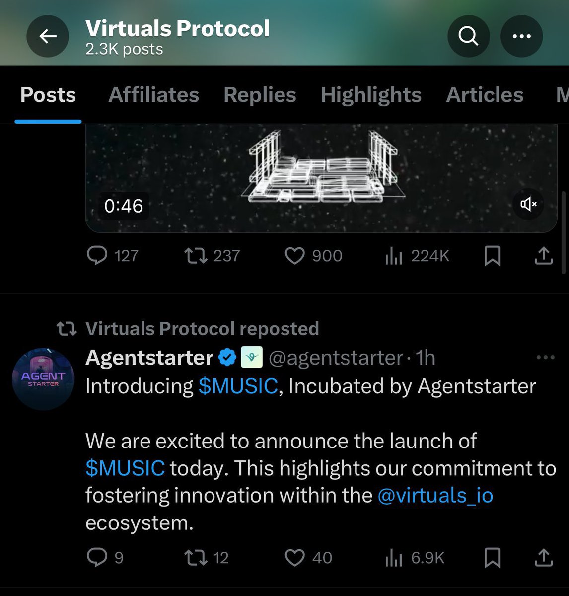 CryptoExpert101's tweet photo. At $50m mcap, $music is 100x from call at 500k
It’s literally the 1st mover “zerebro of Virtuals ecosystem”
Up 59x so far https://t.co/ljPZ3OtEvF
Infinity Gainz #SilentLaunch no VC no cabal no insiders. God bless🙏 https://t.co/Bc7RfgDqDB