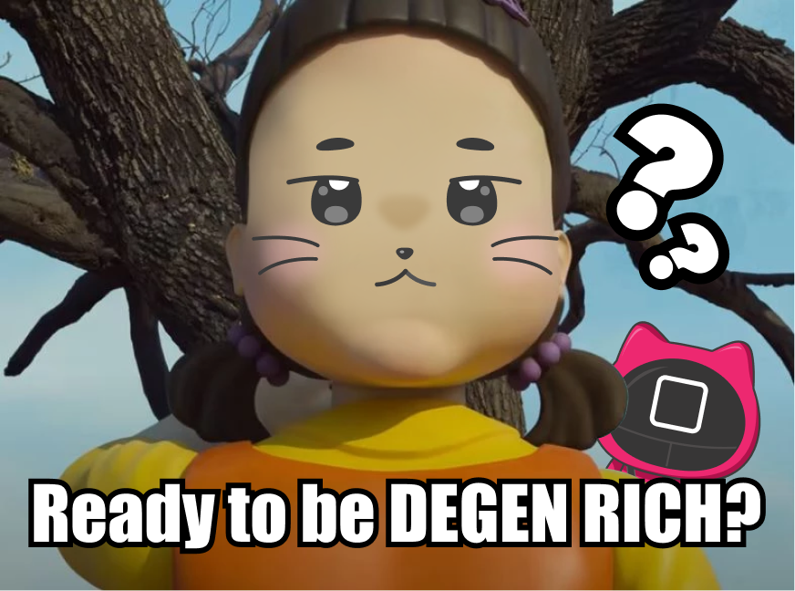 SquidCat_Token's tweet photo. Coins that are currently using the meme of the 'SQUID GAME' are making 1B % gains. 🚀We will rise to become a more solid, bigger, and more sustainable coin than them. 💰
#SquidGameSeason2 #Squidagmememecoin #1000xmeme #Squidcat #SCAT https://t.co/fHOgar2XkL
