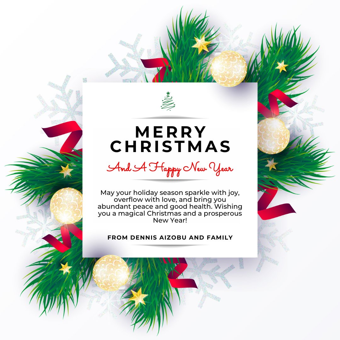 Merry Christmas from me.