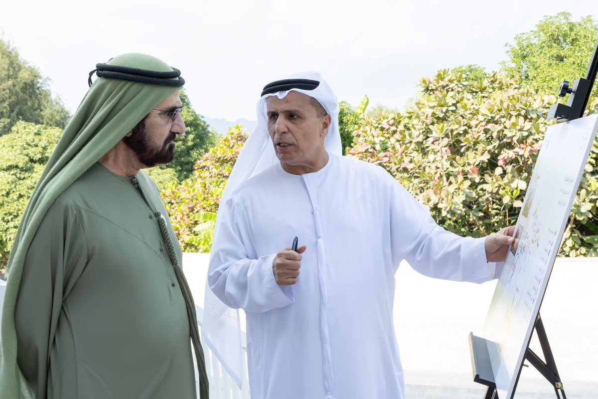 HHShkMohd's tweet photo. خلال زيارتنا اليوم لمنطقة حتا في دبي … 
طبيعة خلابة .. وبيئة مستدامة .. ووجهة عائلية .. وأهل وأحباب وأصحاب .. 

تابعنا فيها مشاريع تطويرية بقيمة 3.6 مليار درهم .. انتهى منها 41 مشروعاً .. وجاري العمل في 24 مشروع سياحي وسكني وبيئي … واعتمدنا فيها حي نموذجي سكني للمواطنين يضم 200 مسكن .. ودشنا فيها شلالات حتا المستدامة .. وتابعنا فيها مهرجان حتا الشتوي .. 

مستمرين في تطويرها وتطوير جميع أحياء ومناطق دبي .. ومستمرين بخدمة مواطنينا .. ومستمرين في بناء أفضل حياة للناس على مستوى العالم . . ونسأل الله التوفيق والسداد في خدمة البلاد والعباد