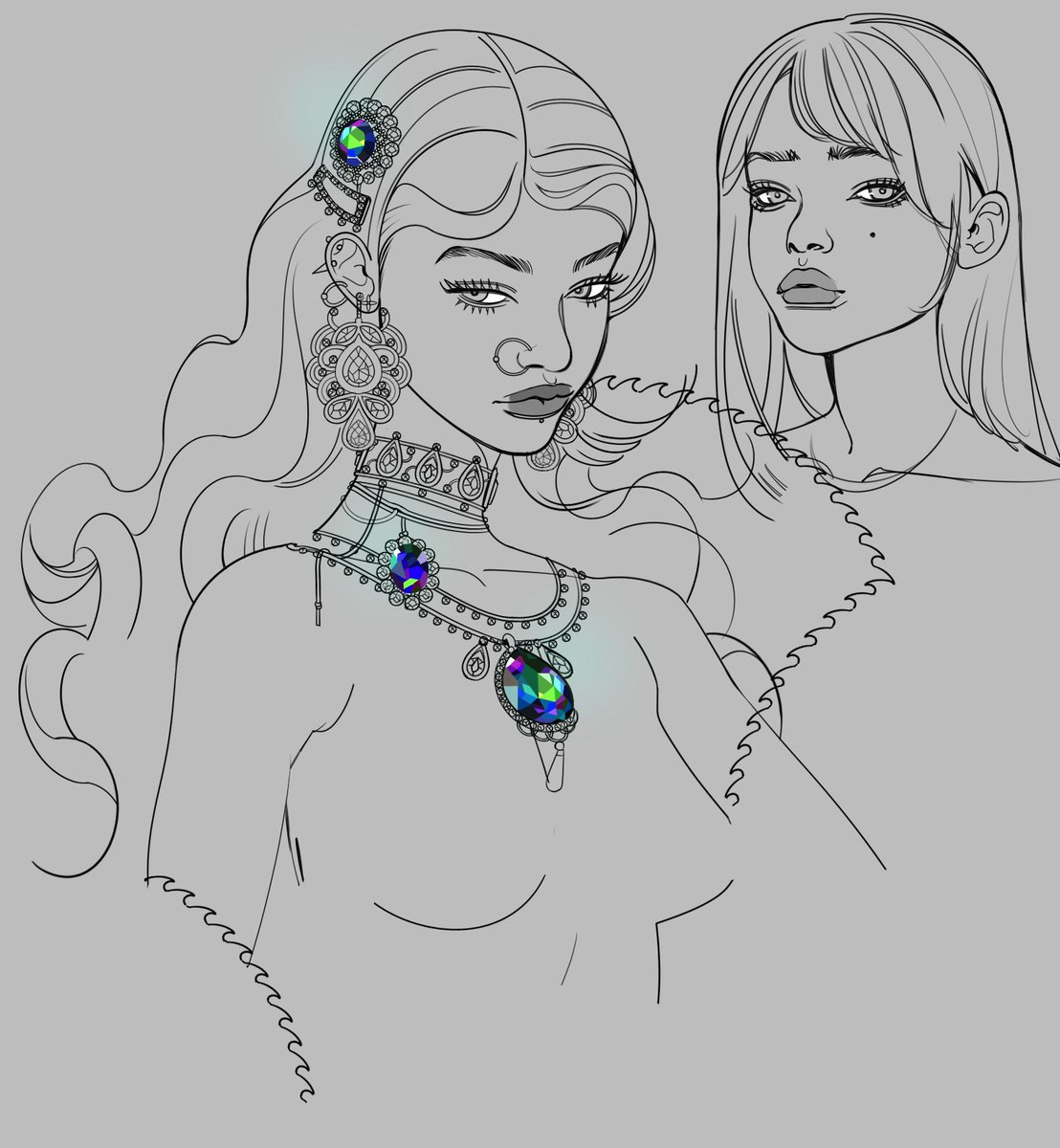 Queeans's tweet image. Some gorls