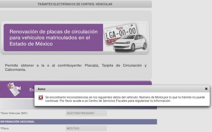 Vickosking's tweet photo. @ContribuyenteEM Buen día creo que no es justo cuando su sistema esta mal, mi vehículo esta bien es importado obviamente mi tarjeta de circulación el número de motor es sin número y lo peor de todo no tienen citas. Que puedo hacer? https://t.co/SDeZiOHry1