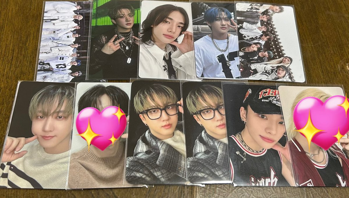 straykids 合 hop 交換 スキズトレカ 
JYP JAPAN タワレコ HMV ラキドロ 特典 交換

(譲) チャンビン ヒョンジン フィリックス

(求) JYPJAPAN アイエン

29日渋谷手渡し(お昼頃) 又は郵送
お気軽にお声掛けください！

 #スキズ交換