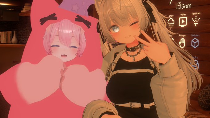 暇神さんと初めましてツーショット!
いろいろお話できて楽しかった～～!! 