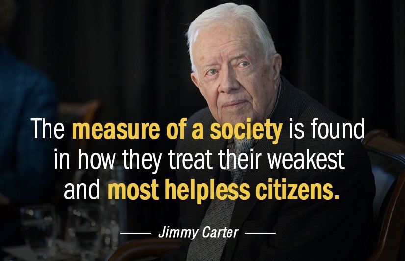 Drop a 💙 for Jimmy Carter