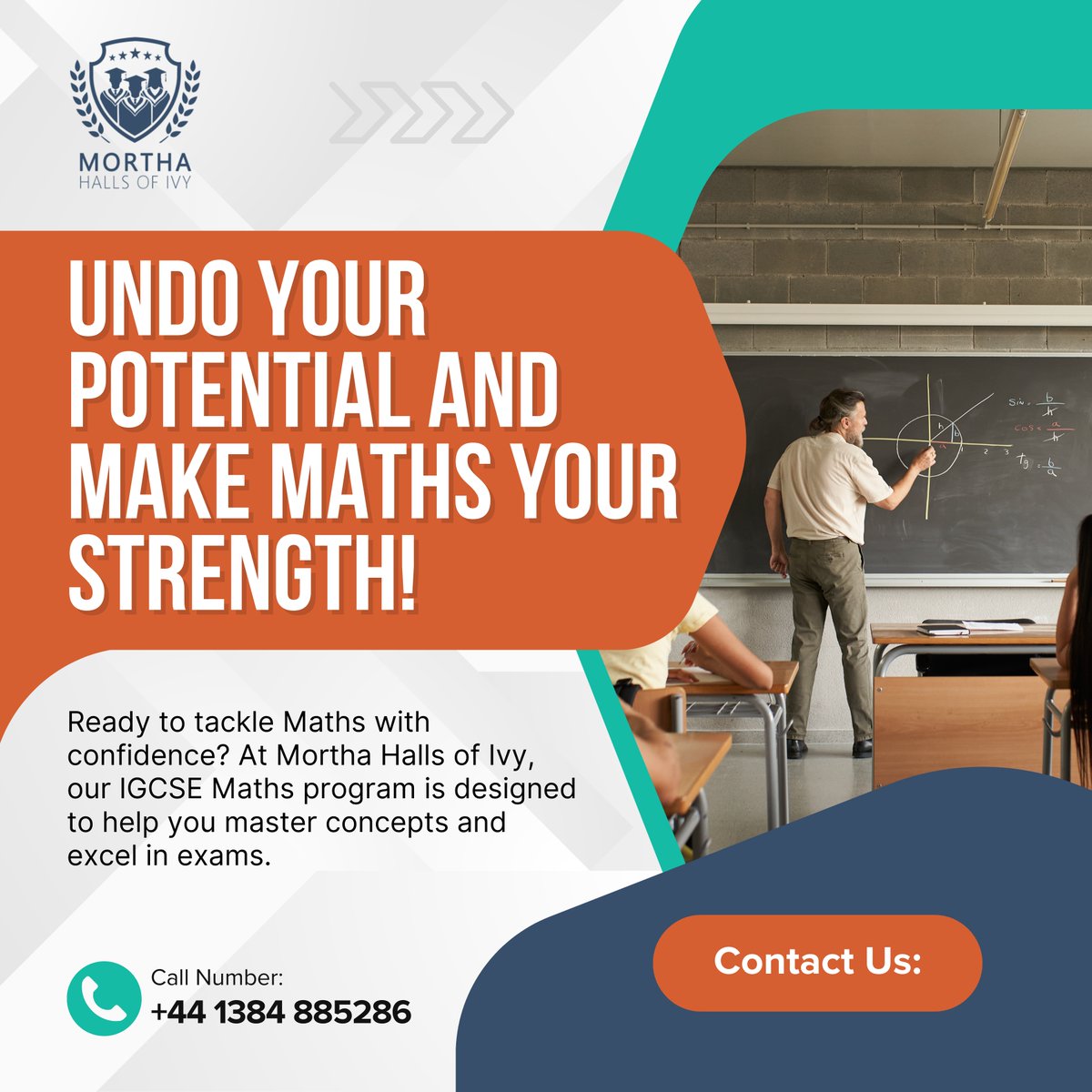 MorthaHalls's tweet image. Ready to tackle Maths with confidence? At Mortha Halls of Ivy, our IGCSE Maths program is designed to help you master concepts and excel in exams.
-
🌐 mhi.college

#mathsmastery #igcsemaths #mathstutor #mathssuccess #educationmatters #mathsconfidence