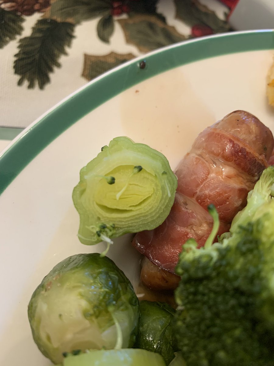 Look at my wee, happy leek