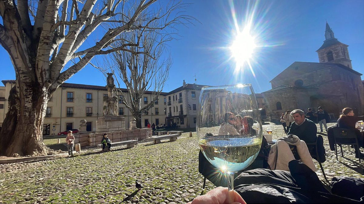 -¿Es la Plaza del Grano la más bonita de todo León? 
-Es la Plaza del Grano la más bonita de todo León.