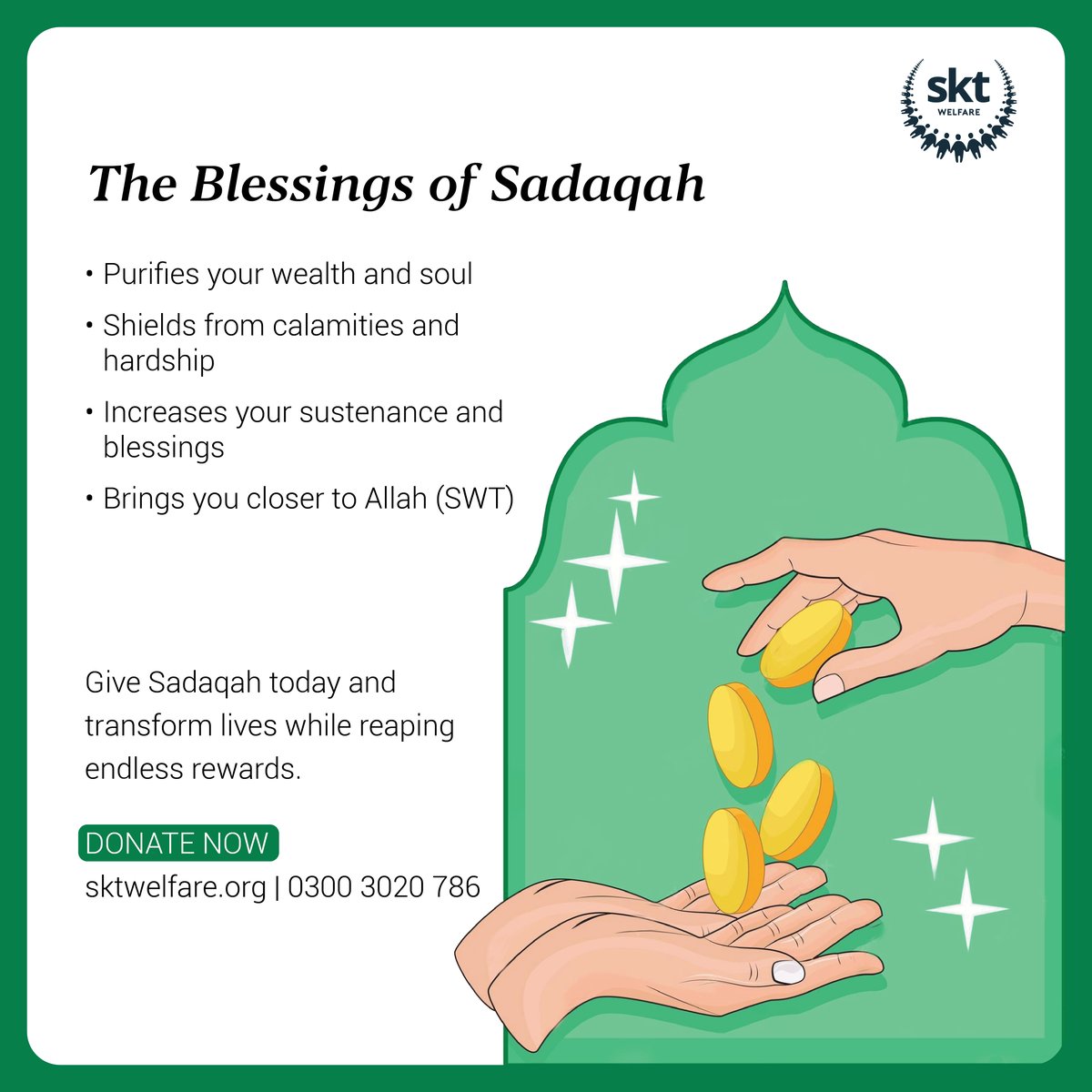 Tis' the season to be jolly &amp; plant the seeds of endless blessings 🌱✨

Sadaqah Jariya; A gift that keeps giving, even after you're gone. Invest in eternal rewards today:

🔗 visit sktwelfare.org or call ☎️  0300 3020 786.
