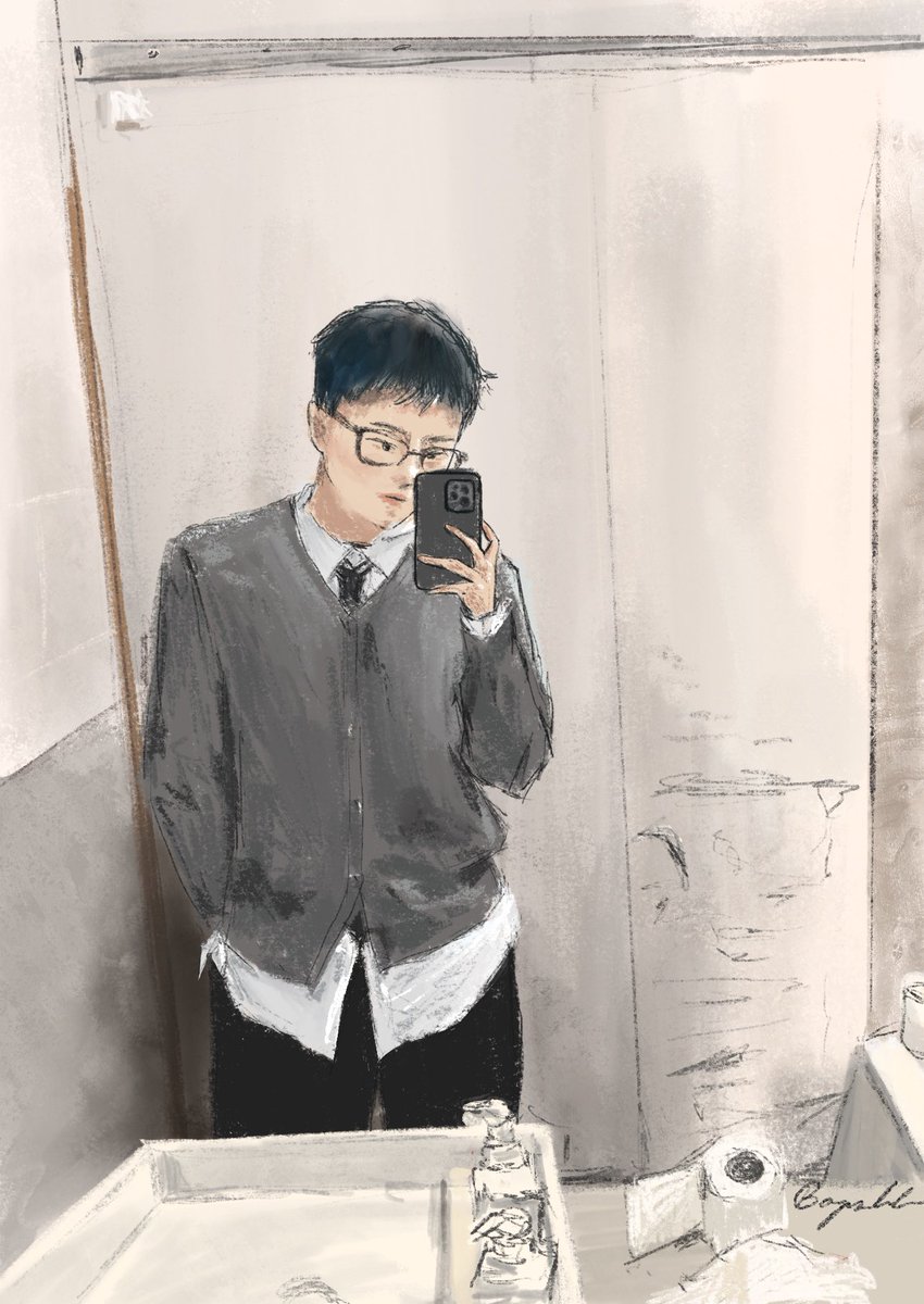 “𝗗𝗼𝗻'𝘁 𝗰𝗮𝘁𝗰𝗵 𝗮 𝗰𝗼𝗹𝗱."

ซึงยอนลุคประธานนักเรียนรีวิวห้องน้ำของdormโรงเรียนนานาชาติที่ตระกูลตัวเองเป็นเจ้าของ//เรื่องในหัว

ปล.ไหนๆก็วาดไม่เหมือนละ เพิ่มแว่นไปเลย 😂

#WOODZ #조승연 #우즈