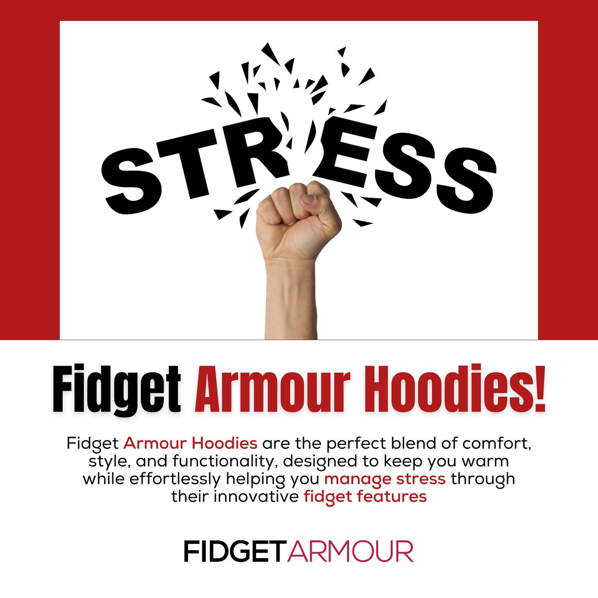FidgetArmour's tweet photo. Feeling overwhelmed? FidgetArmour Hoodies are designed to help you manage stress while keeping you warm and stylish. Shop now and experience the difference!

https://t.co/4gJ0BcgGGy https://t.co/x7n8oU3A3t