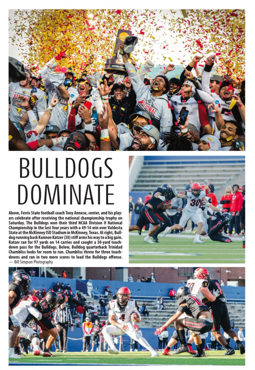 Ferris St. Football tweet media