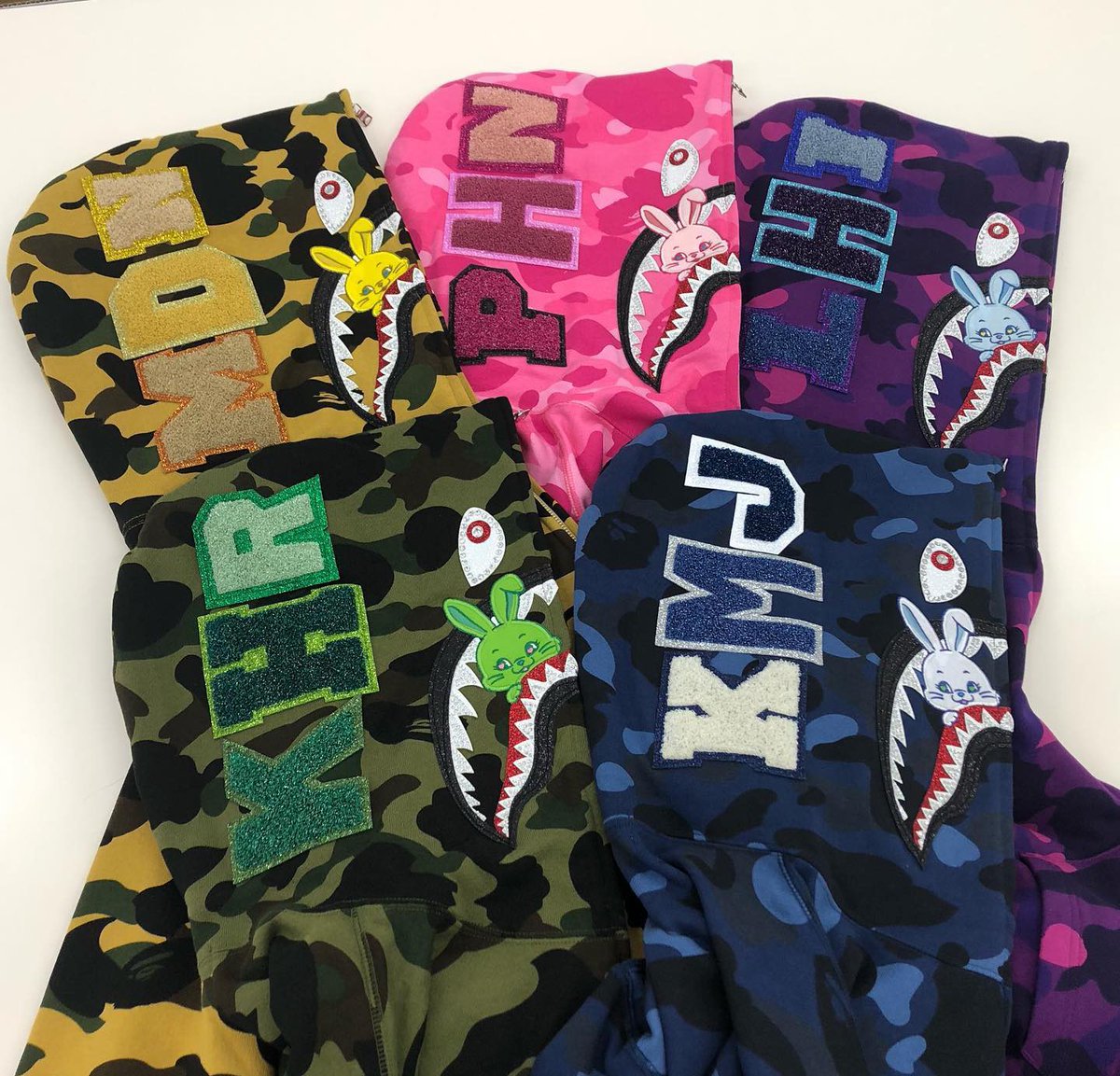 NewJeans X BAPE