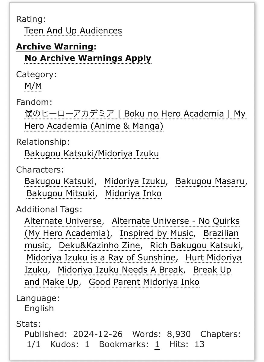 Happy Holidays! 💚🧡

<archiveofourown.org/works/61678789>