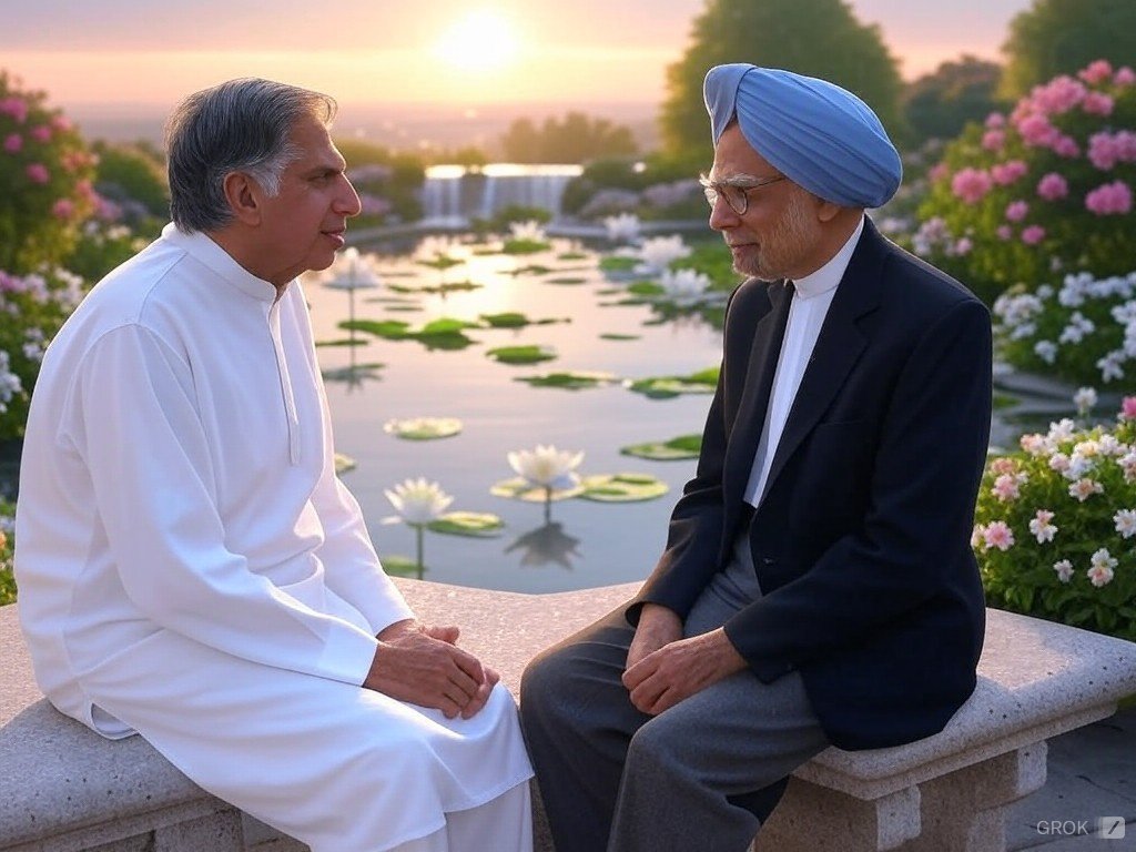 ishtdeeprmfc's tweet photo. 2 important people who left us this year: #ManmohanSingh ji &amp; #RatanTata ji 🥺 https://t.co/xLHCbCh134