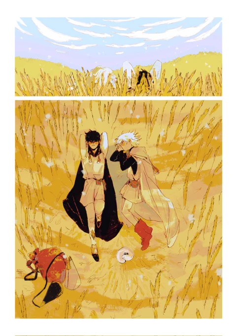 Field of Dreams 1/14 It's been over a year now and I'm so grateful that people still keeps finding and liking this wha comic Here it is again, but as a ver. #Δ帽子 #witchhatatelier