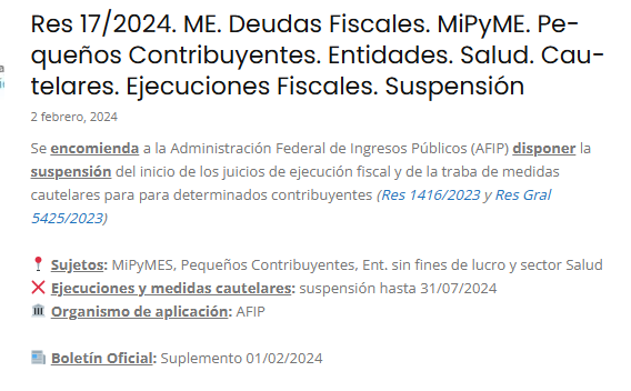 mariogoldmanr's tweet photo. #EjecuciónFiscal #Embargos #Pymes #suspension #PRORROGA #FERIAFISCAL
💤Parece que no hay apuro en la prorrogar la suspensión (VENCE EL 31/12/2024) ya que todo Enero 2025 hay Feria fiscal y judicial....atención el LUNES 3/02/2025 (símil Feb 2024 👇)
📣Spoiler: mañana cuadros, esquemas y ejemplos de la FERIA FISCAL ENERO 2025 desde @tributumcomar junto a @DSMastragostino