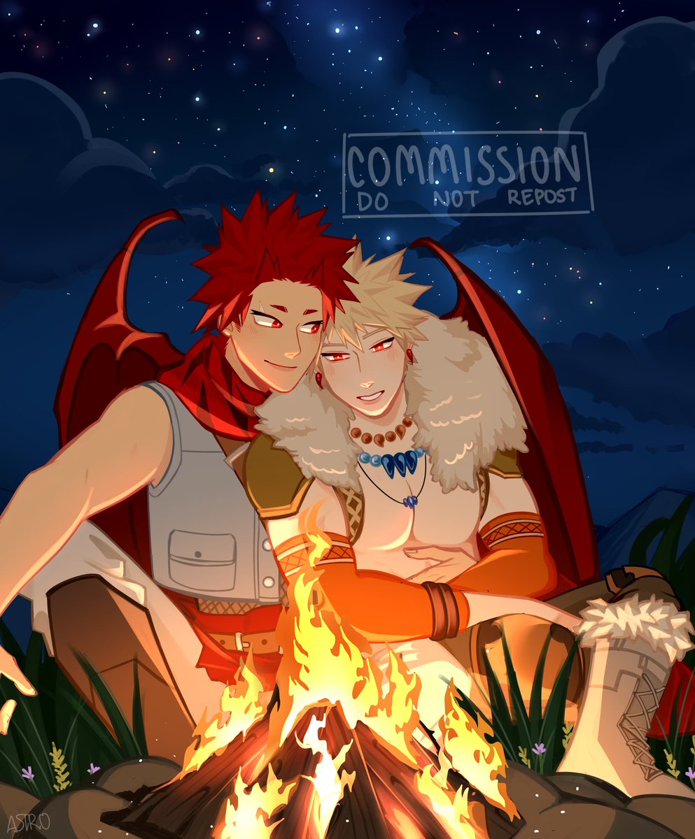 missing fantasy au #kiribaku
so here’s one of my favorite commission pieces! :3