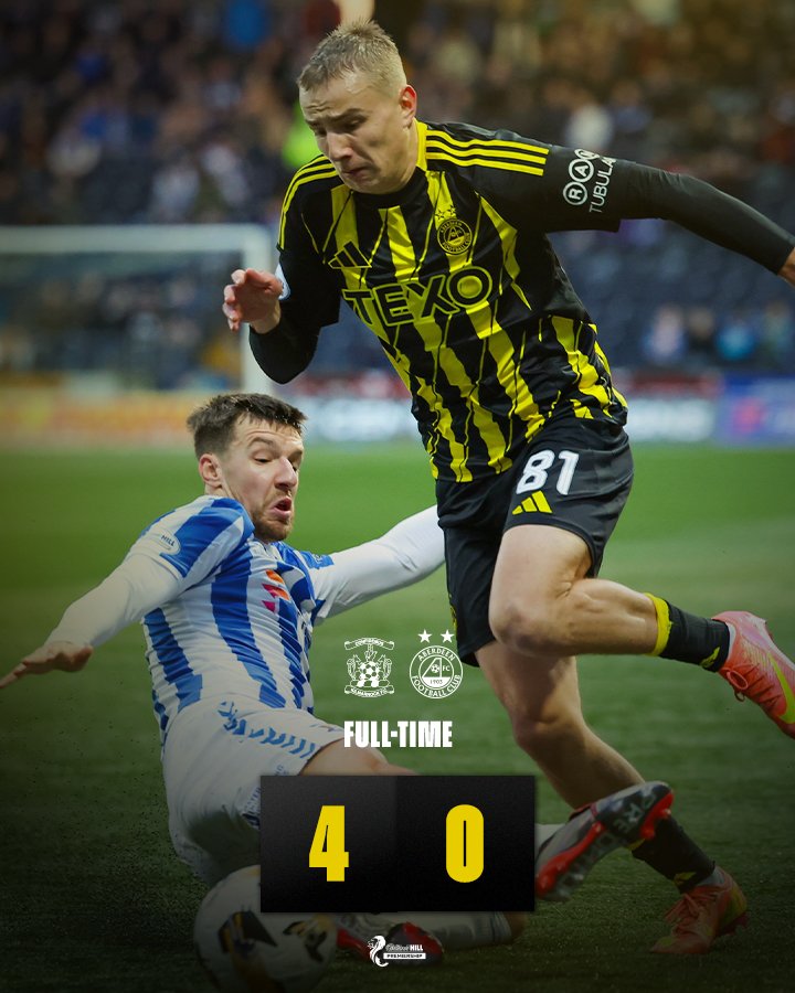 AberdeenFC's tweet image. Full-time.