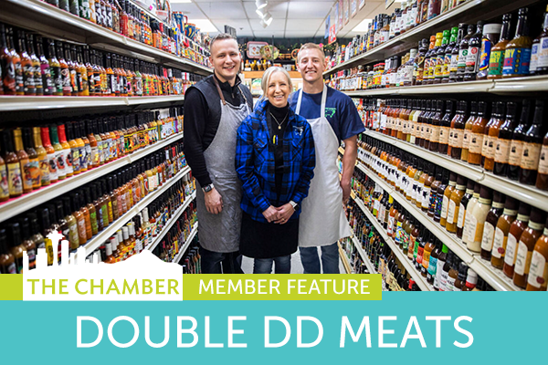 [Member Feature] Double DD Meats is a woman-owned, family-run, old-fashioned, full-service meat market, but did you know that they also have the nation's largest retail selection of hot sauces, BBQ sauces, and marinades? Learn more in our member feature: bit.ly/4fop1iu