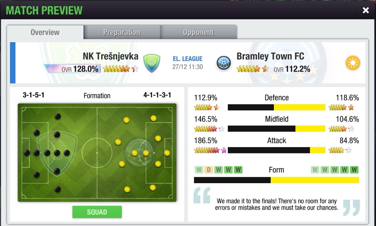 We play the heavy favourites in the Elite League final tomorrow 🏆

11:30am UK kick-off time ⚽

#TopEleven #NoLimits