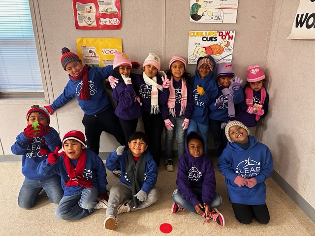 LeapofJoy's tweet photo. Missing the students this week, we're excited to get back into classes at the beginning of the year! 
📍: Our Langford students
#leapofjoy #students #cheer #holidays #community #austintexas #christmas #winter #season https://t.co/qhoogt3AFG