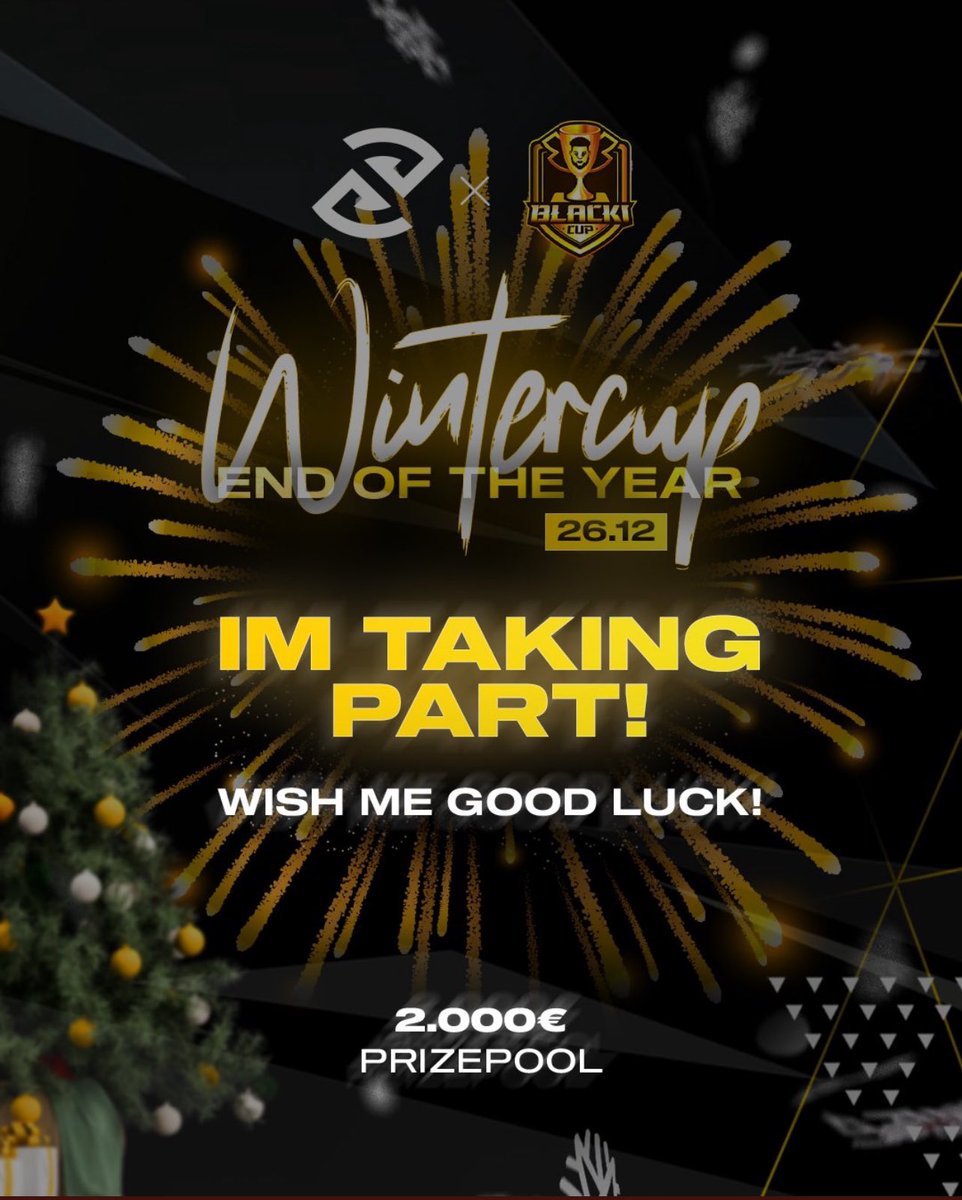 Playing in tonight’s 2000€ blacki cup, will be live at 22:00 pm, thanks <a href="/eSpocialAPP/">eSpocial</a> <a href="/I_BlacKxLeGenD_/">Maurice Aliu</a> for the invite🤝