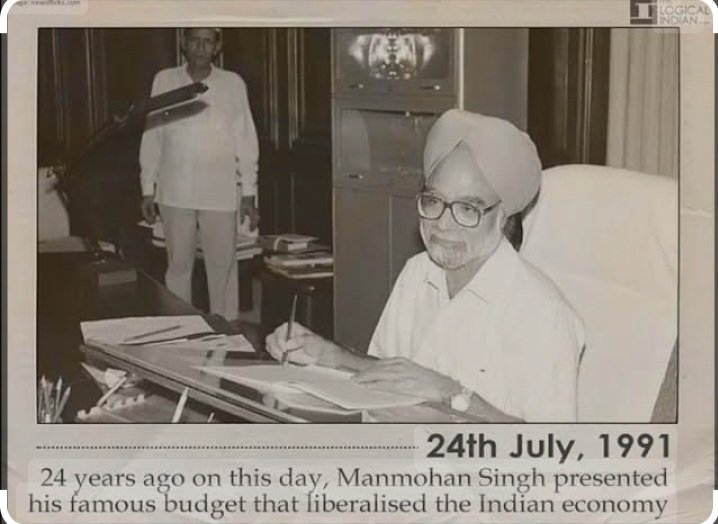 याद है ना 1991-92,,,,, ऐसे होते है वित्त मंत्री 
निर्मला सीतारमण जैसे नहीं tex tai 
I can't do anything, this is an act of God 
#ManmohanSingh
