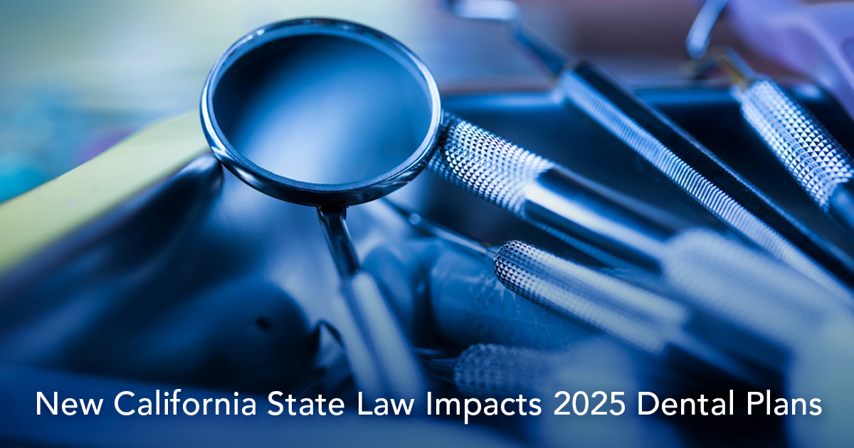 California AB 1048 mandates significant changes to group #dental insurance starting Jan. 2025. Get the details important to you &amp; your clients &amp; contact us today for a quote ow.ly/uw6u50UmbNo <a href="/Humana/">Humana</a> #dentalinsurance #dentalcoverage #employeebenefits
