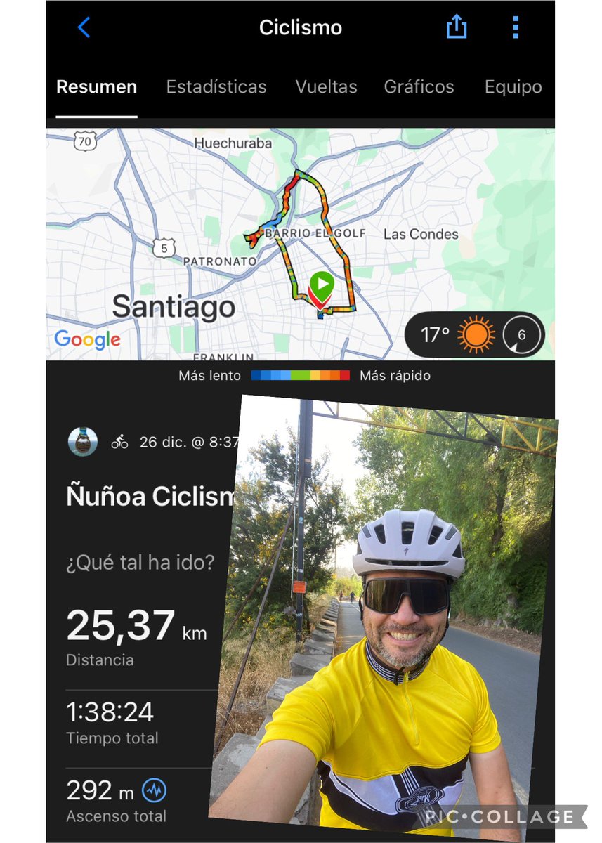 fleon2121's tweet photo. Vuelta para bajar lo ganado en las comidas de navidad jajajajajajaja https://t.co/aT0uEXKpDi
