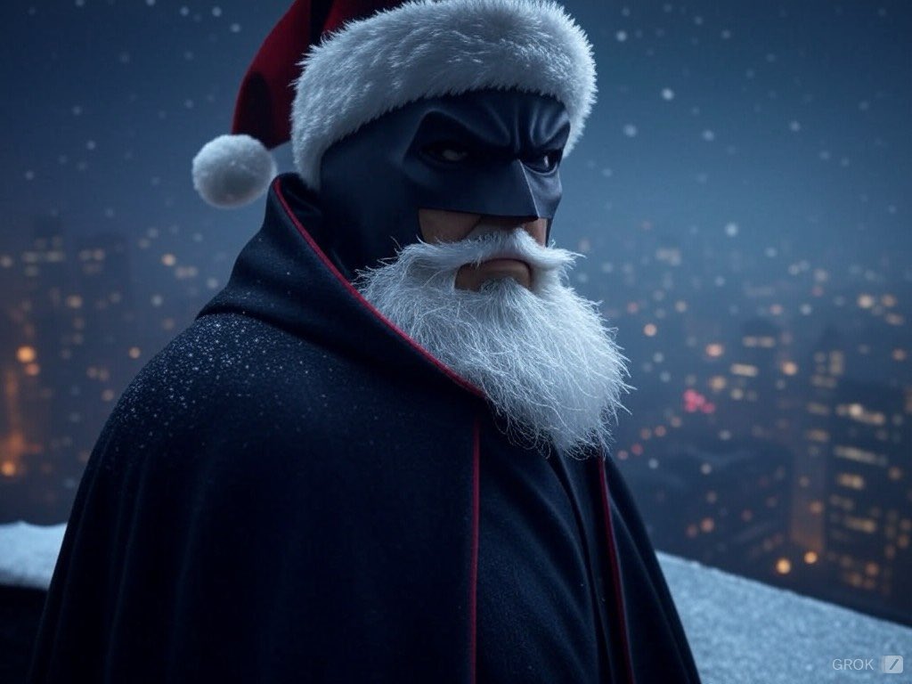 Aritz16's tweet photo. Papá Noel y Batman https://t.co/Xzm3l4YE4x