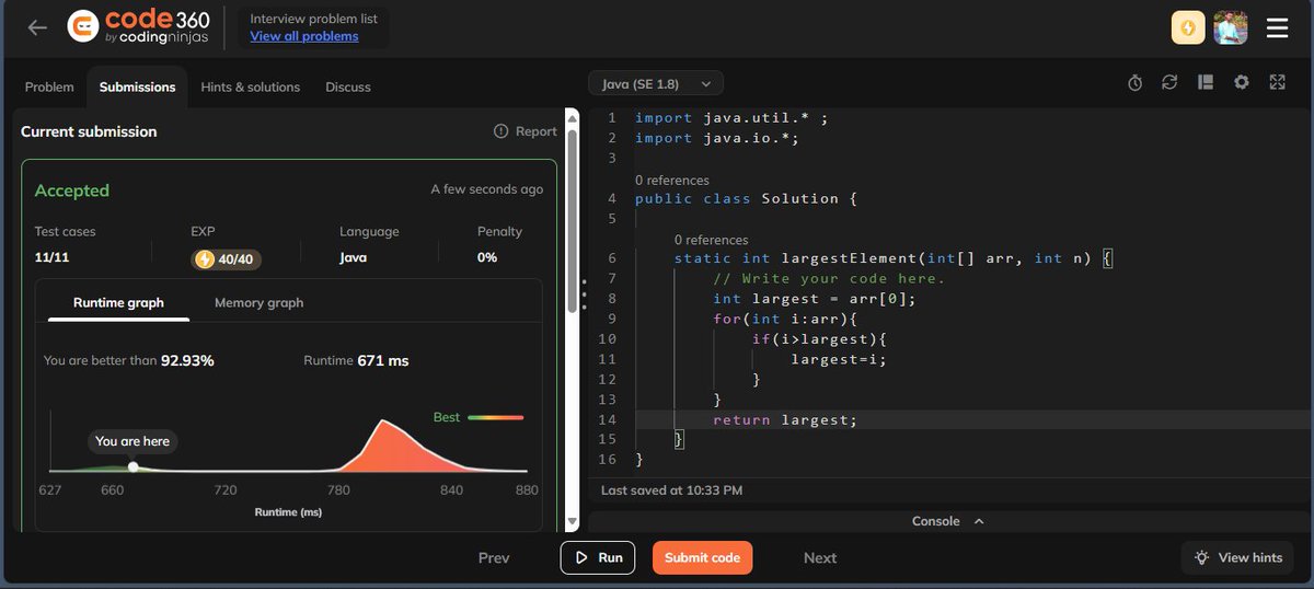 Abhi_Gupta1422's tweet image. PRACTICE and HARD WORK makes me Perfect Daily ☺️
#Code4all #DSA