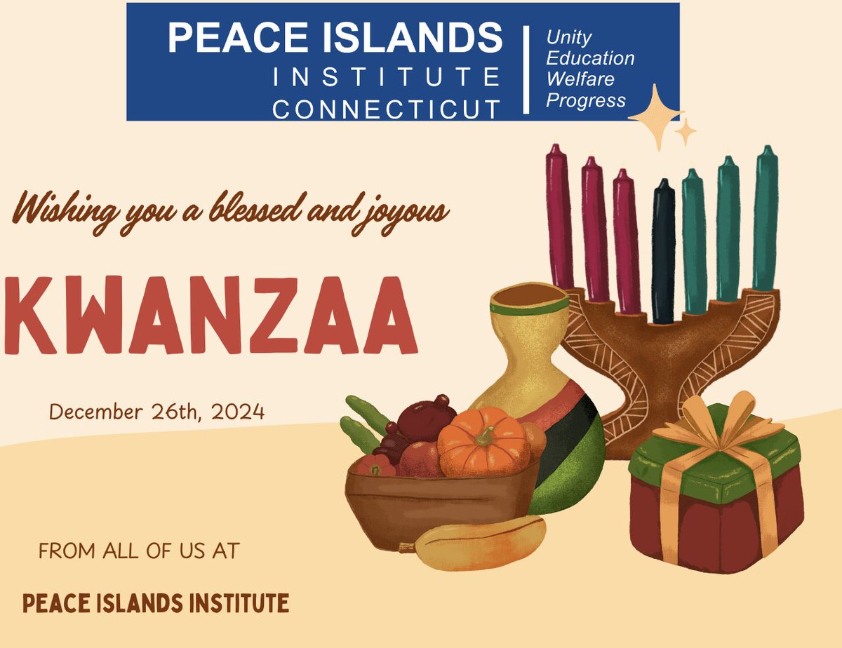 Kwanzaa reminds us of the strength in family and community. Let us cherish the bonds that connect us and work together for the collective good. May the spirit of self-determination inspire us to continue to build, create, and serve. Happy Kwanzaa!🕯️✨
#Kwanzaa2024