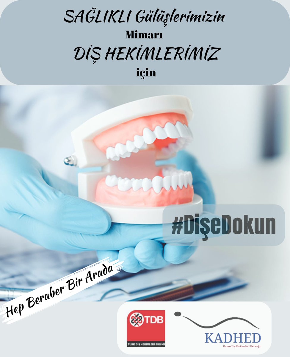 Bugün de #DişeDokun diyen diş hekimlerimizin <a href="/tibbiyelisozluk/">Tıbbiyeli Sözlük</a> olarak yanlarındayız 👍