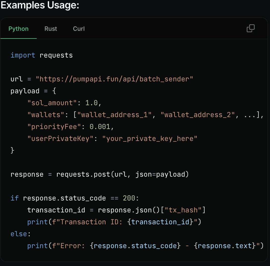 PumpAPI_DEV's tweet photo. CA: TBfiS2U3ZfjHStESQCws3vDPpZar3xZnP4Eu7oopump https://t.co/jDu3fOnrxm