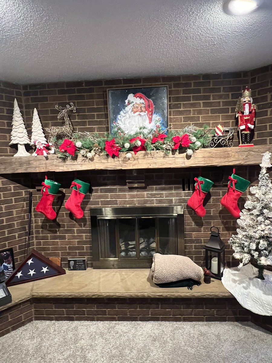 JessKellieAdams's tweet photo. I hope everyone had a very Merry Christmas with family and friends! It was the perfect day baking with the cousins, watching the Christmas Parade, and decorating. Iโm proud of that mantle! ๐โจ Wishing you all a Happy New Year!
#Christmas #ChristmasRecap #MerryChristmas https://t.co/Qx9ks5cV3V