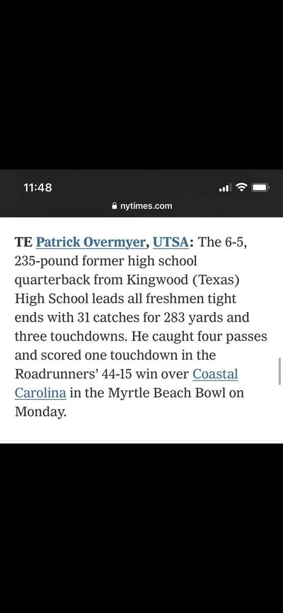 HollyOvermyer5's tweet photo. Patrick was named to The Athletic “Freshman All-American Team”! So proud of him and the great year he has had! Birds up!🤙 @OvermyerPatrick @UTSAFTBL https://t.co/CXR4Y4YJk4