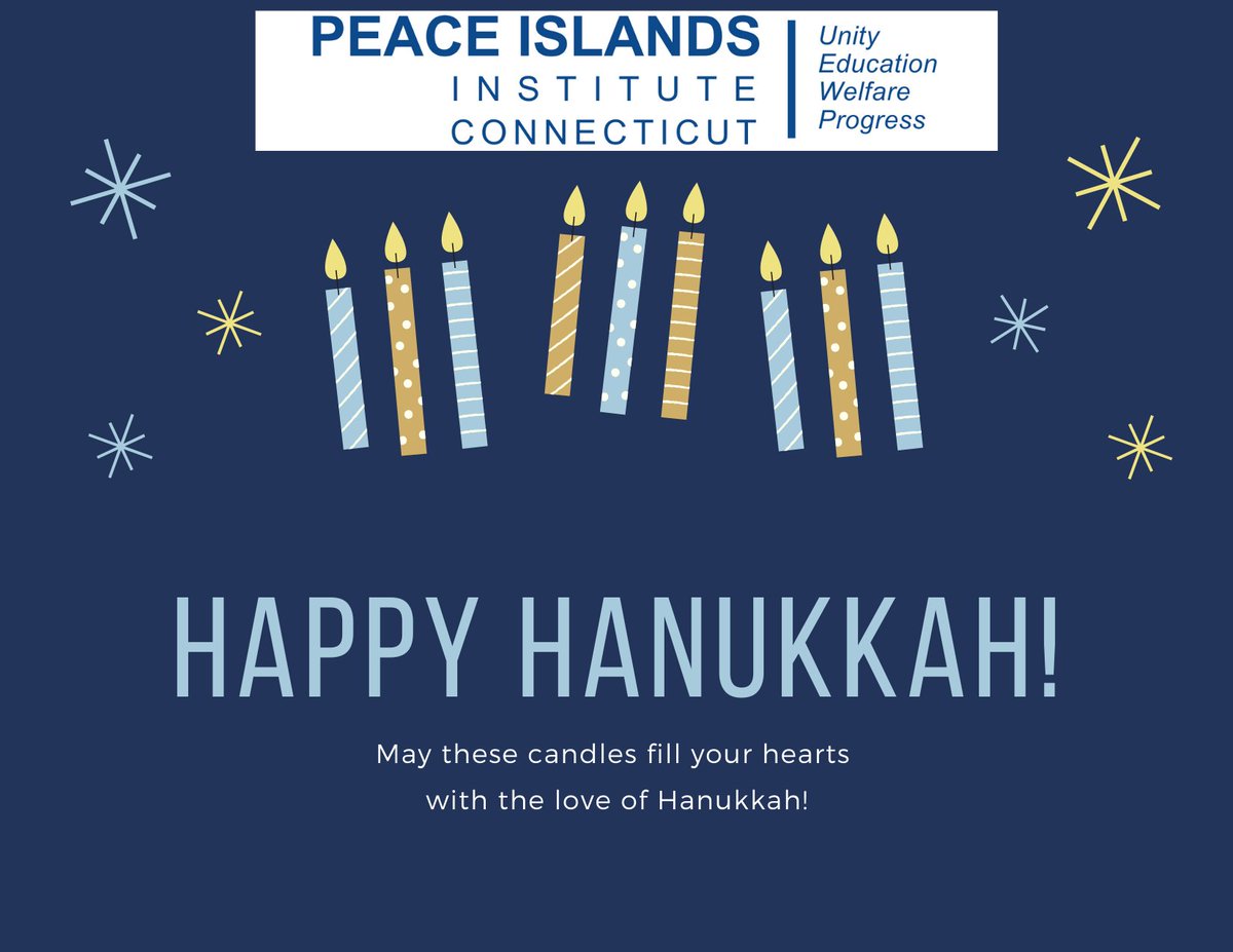 Wishing a Hanukkah full of joy, love, and the warmth of family. May the light of the menorah guide you through the coming year! Happy Hanukkah!💙🕯️
Our mission as PII-CT is to foster bridges of peace and unity. May these celebrations foster kindness and understanding.#Hannukah