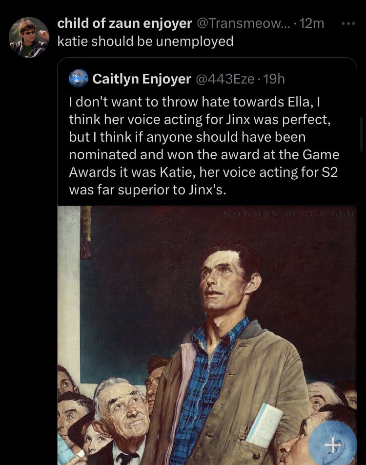 angryoilslick3's tweet photo. hate cait all you want bc she’s a fictional character but to insult katie… you crossed a line and is so fucked up https://t.co/lcZ39fAquW