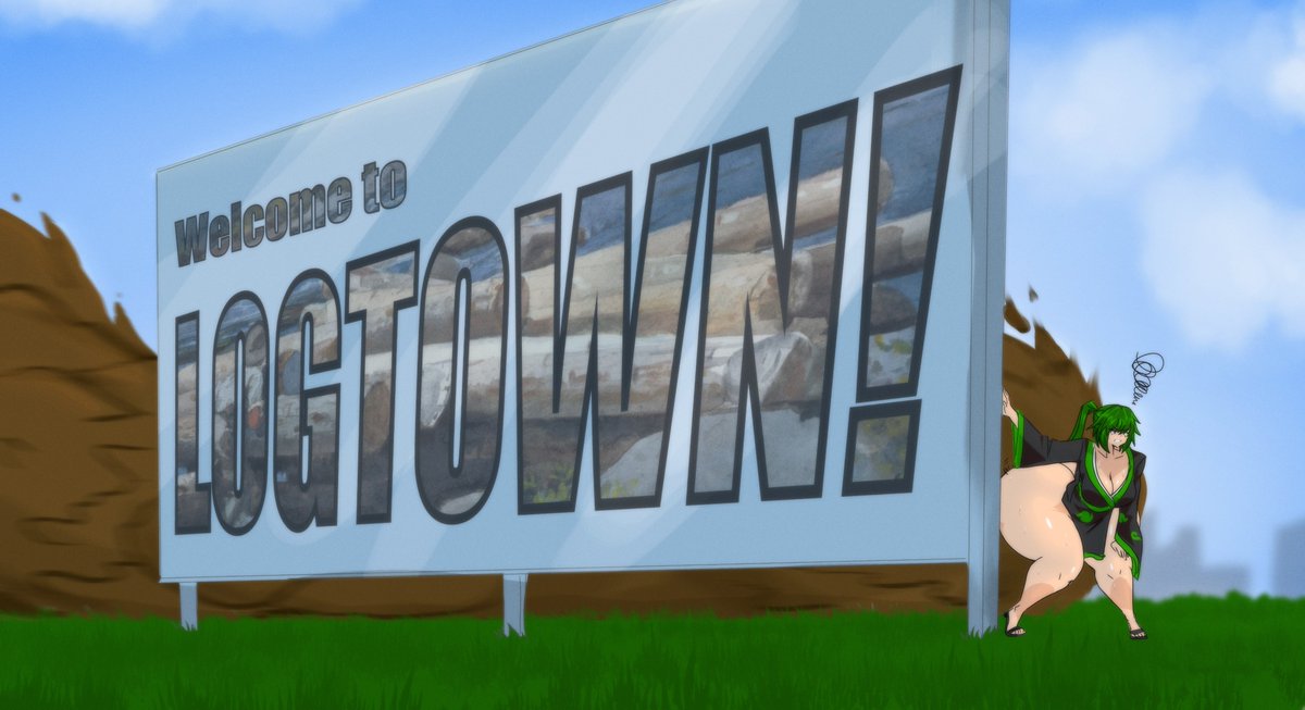 SlimyLeviathan's tweet photo. Fukka visits Log town, Fitting name-
Bootyful comm from @Leshawkcomics https://t.co/VzaZAjf43h