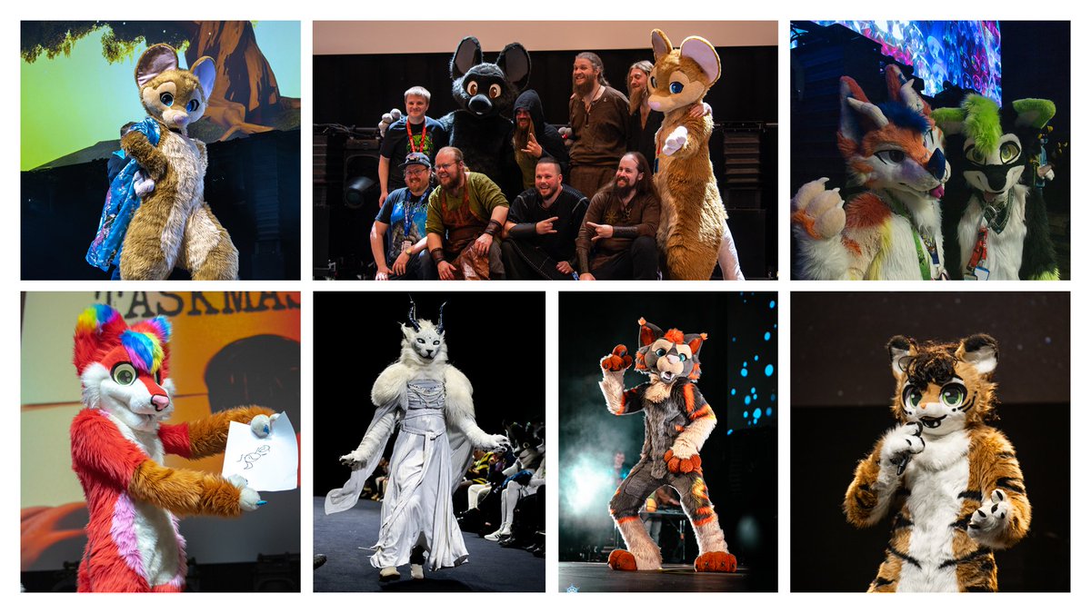 A picture can say a thousand words, so how about a thousand pictures?

The photos from the #NFC2024 Fursuit Photoshoot are now live on our website!

Additionally, photos from our many amazing shows and events have also been posted. 

Check them out here: nfuzz.co/2024-photos