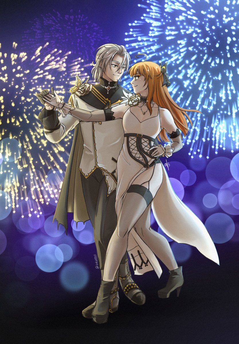 rebsk013's tweet image. ✨ new year fantasy dance ✨
[oc x zeke]

#TowerofFantasy #ToFanmade #ToFMomentMaster #幻塔art #HappyNewYear