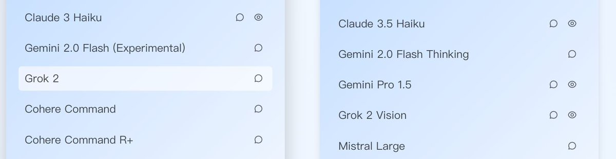 lunabotai's tweet image. 🤖 Exciting news! Lunabot now supports Grok 2 models! 🎉 Access this powerful AI from the model list &amp;amp; unlock advanced features. Try it now: lunabot.ai
#AI #Grok2 #Lunabot