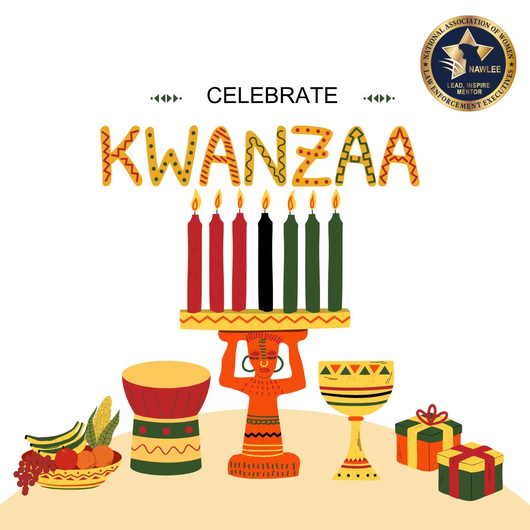 Happy Kwanzaa!

As we celebrate the rich traditions of Kwanzaa, we honor the seven principles: Unity, Self-Determination, Collective Work and Responsibility, Cooperative Economics, Purpose, Creativity, and Faith—that inspire strength and togetherness in our communities.