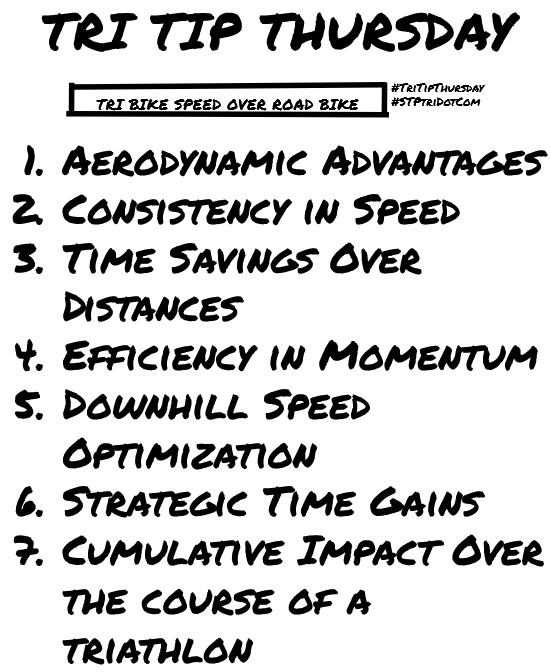 TriJayhawkRyan's tweet image. Curious about the speed potential of triathlon bikes compared to road bikes? Designed with aerodynamics as a top priority, triathlon bikes feature an optimized frame geometry allowing riders to cut through wind resistance more efficiently. #TriathlonTips #SpeedOptimization