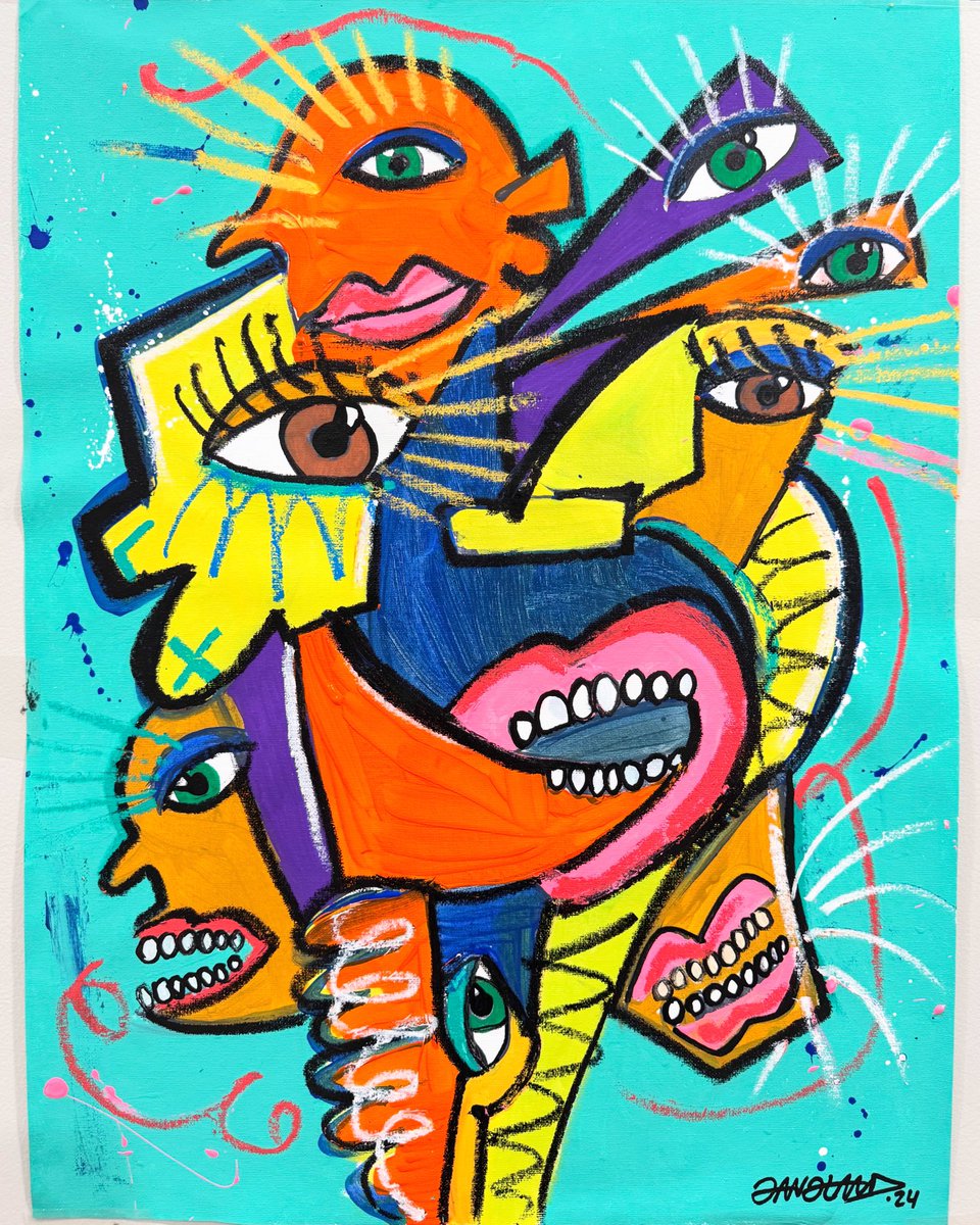 Origin of Happiness
mixed media on canvas c. 2024
#art #artist #nft #nftart #nftartist #artwork