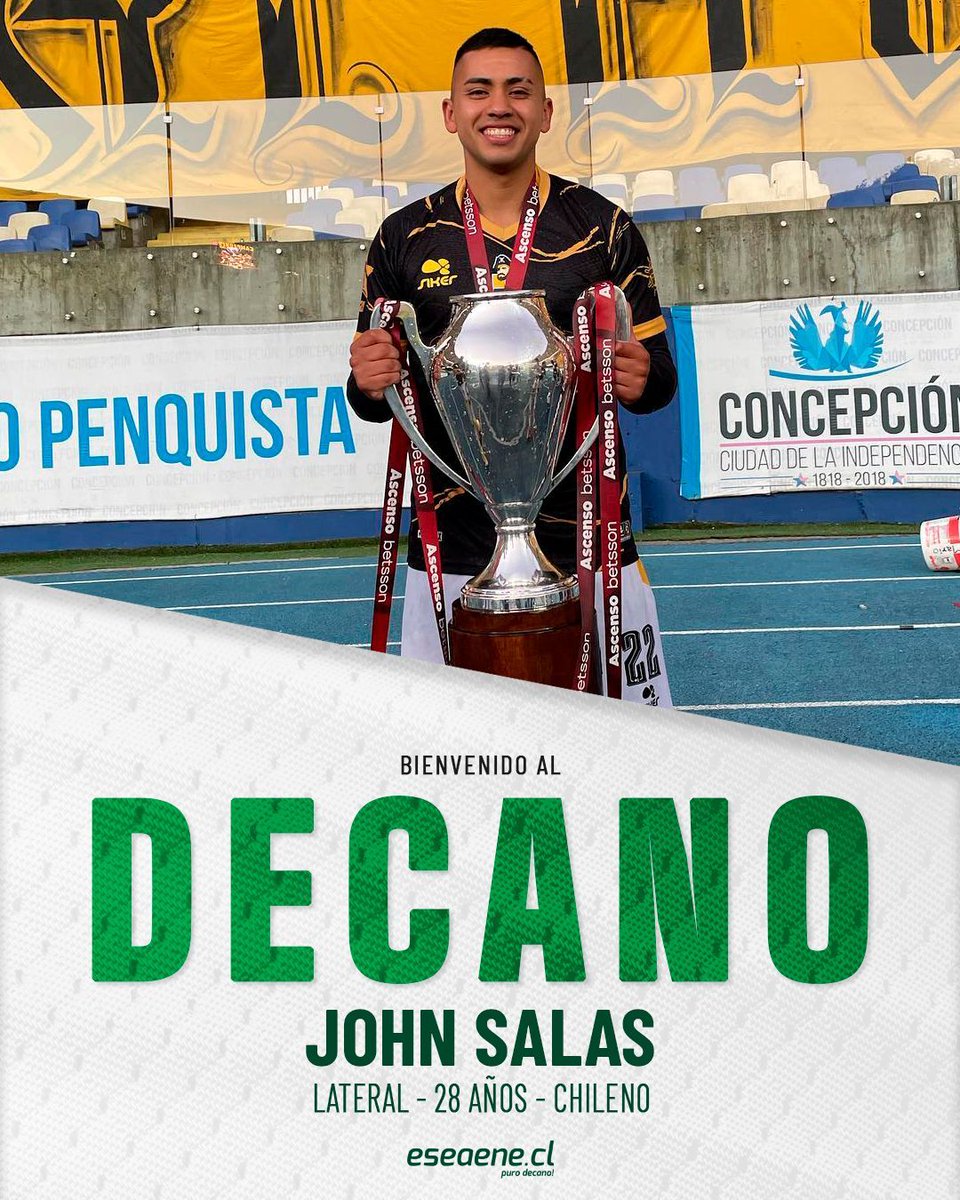 eseaenecl's tweet photo. John Salas, lateral de experiencia en el fútbol nacional, arriba a Santiago Wanderers de Valparaíso para la temporada 2025 ¡Bienvenido al Decano! #IncorporacioneSW #SW2024 #SW2025 #VolveremoSW. https://t.co/gl7nnKCXes