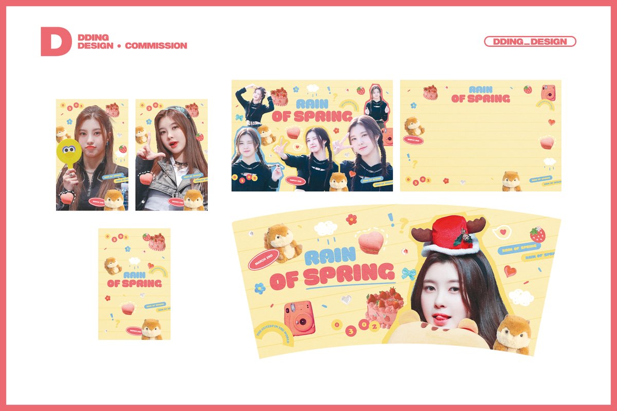 [디자인 커미션] 띵 tweet media